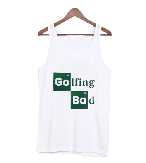 Golfing Bad Man's Tank Top