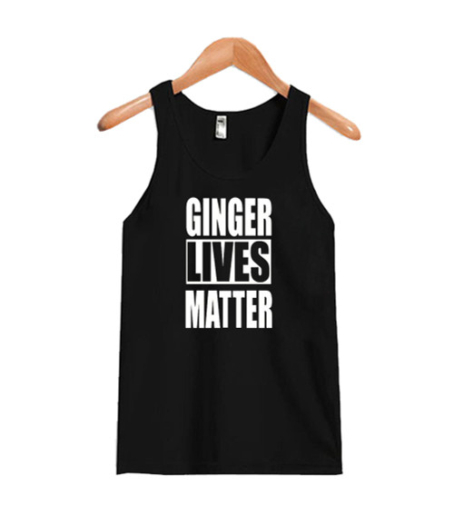Ginger Lives Matter Man's Tank Top