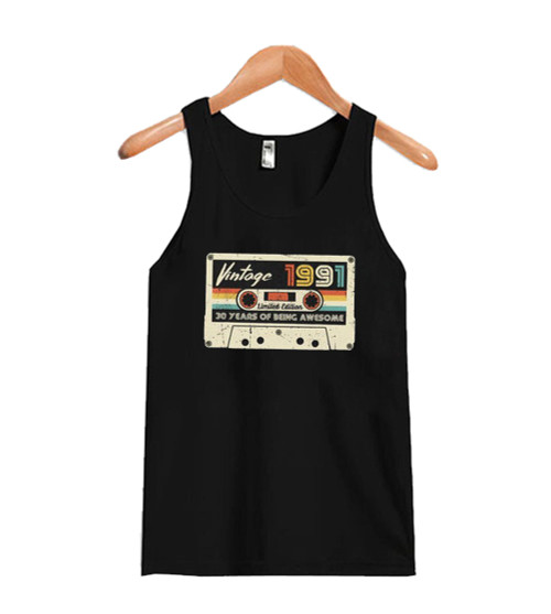 Born In 1991 Man's Tank Top