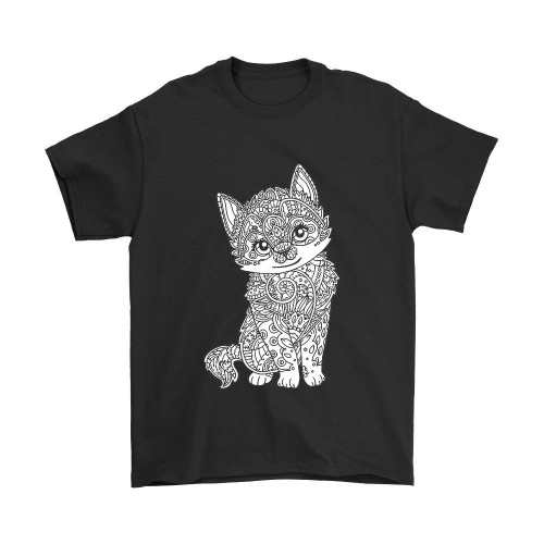 Cat Artistic Man's T-Shirt Tee