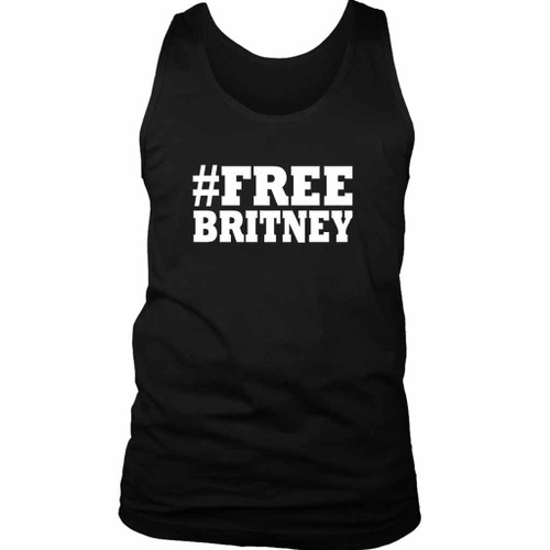 Free Britney Spears Movement Sings Man's Tank Top
