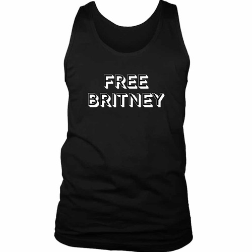 Free Britney Spears Movement Tells Man's Tank Top