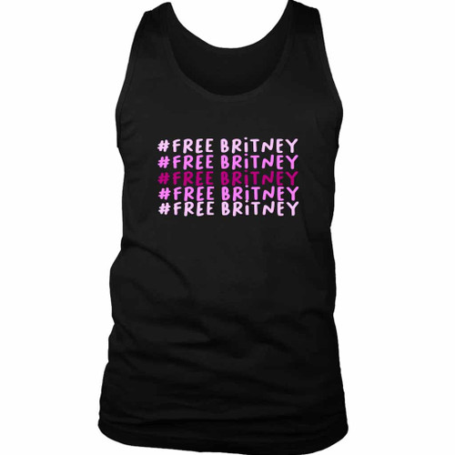 Free Britney Spears Movement Watches Man's Tank Top