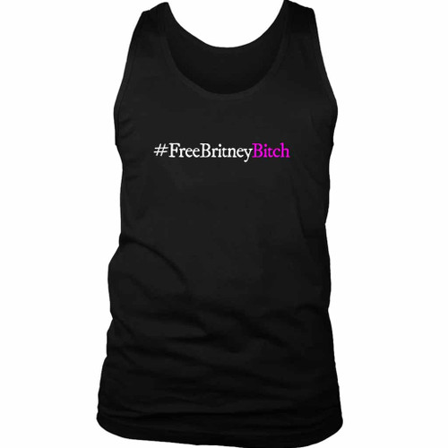 Free Britney Spears Movement Swims Man's Tank Top
