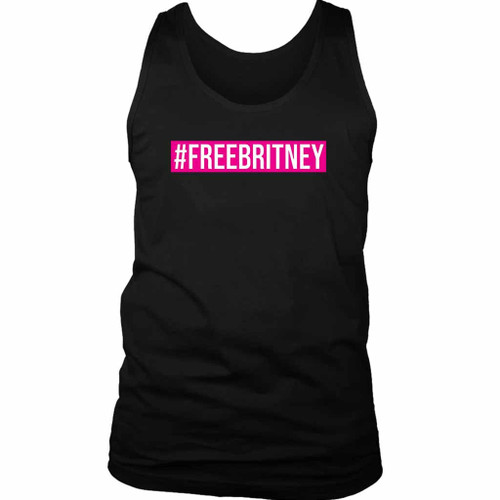 Free Britney Spears Movement What Man's Tank Top