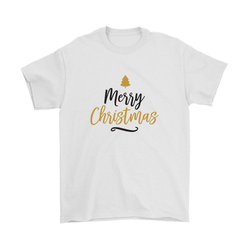 Merry Christmas Tree Man's T-Shirt Tee