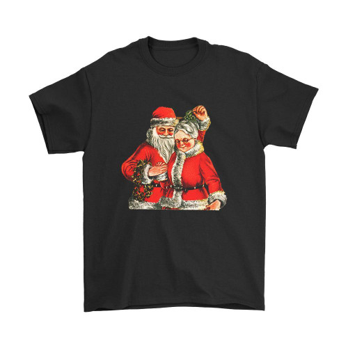 Mrs Claus Santa Claus Man's T-Shirt Tee