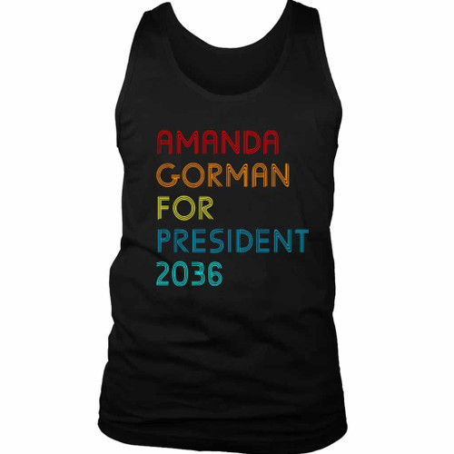 Amanda Gorman For President 2036 Man's Tank Top