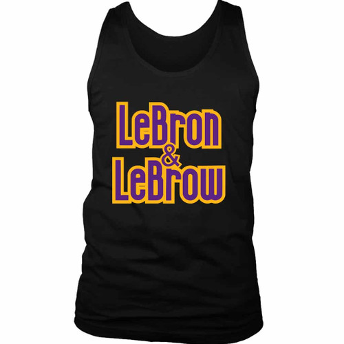 Lebron And Lebrow Lakers Lakers Man's Tank Top