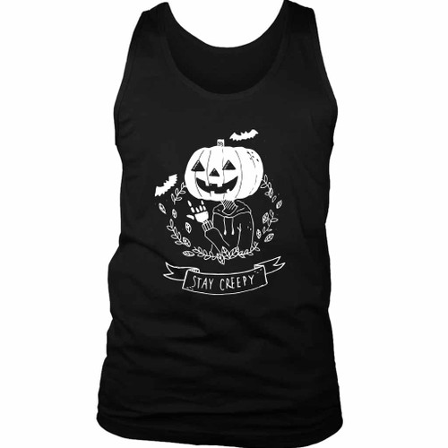Stay Creepy Man's Tank Top