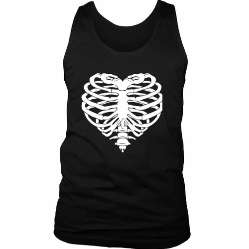 Ribs Heart Love Man's Tank Top