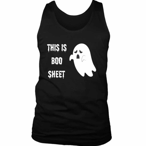 Halloween This Is Boo Sheet Man's Tank Top