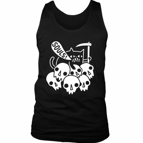 Cat Got Your Soul Man's Tank Top