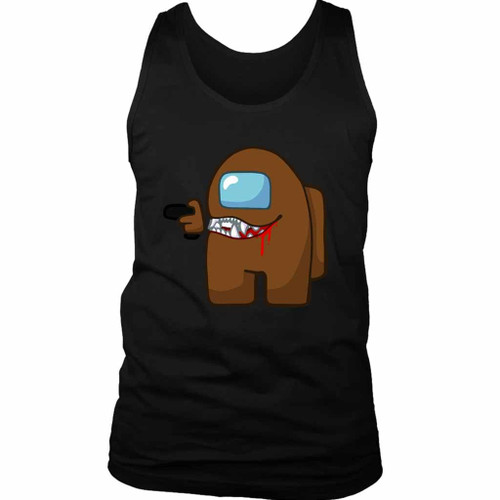 Among Us Imposter Brown Man's Tank Top