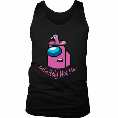 Among Us Definitely Not Me Man's Tank Top Among Us Definitely Not Me Man's Tank Top