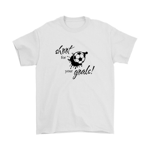 Shoot For Your Goal Man's T-Shirt Tee