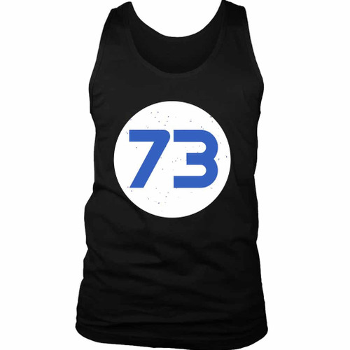 73 Distressed Circle Man's Tank Top