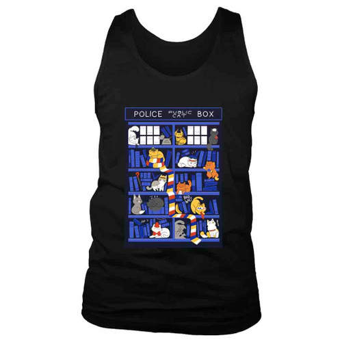 Library Box Who Man's Tank Top