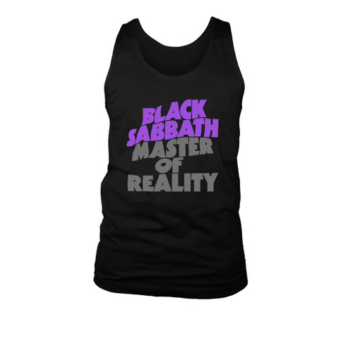 Black Sabbath Master Of Relity Man's Tank Top