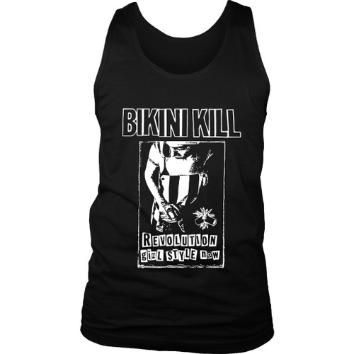 Bikini Kill Revolution Girl Style Now Band Man's Tank Top