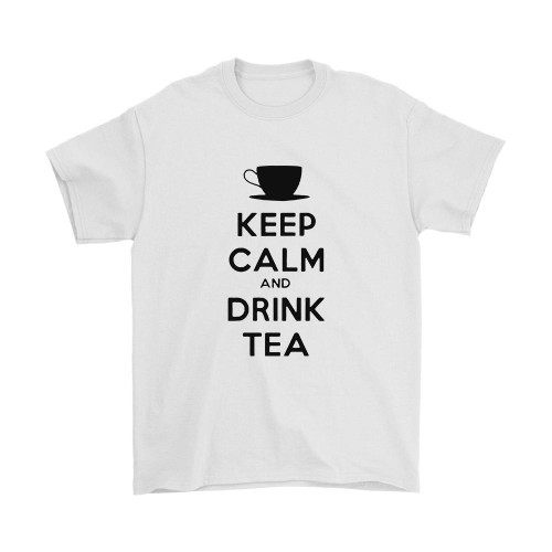Keep Calm And Drink Tea Man's T-Shirt Tee