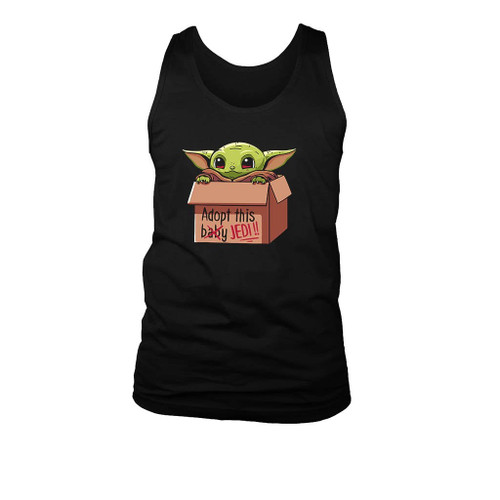 Adopt This Baby Jedi Man's Tank Top Adopt This Baby Jedi Man's Tank Top