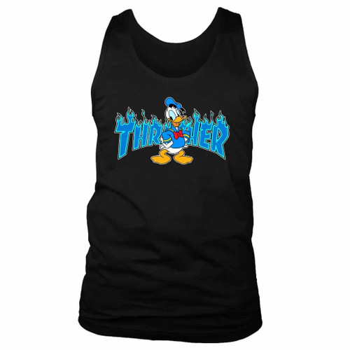 Donald Duck Thrasher Collab Man's Tank Top