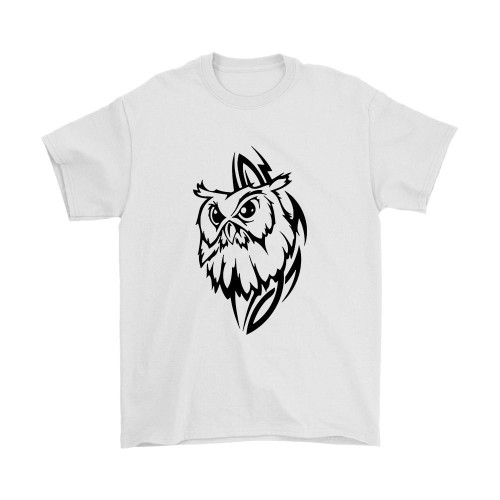 Owl Tribal Man's T-Shirt Tee