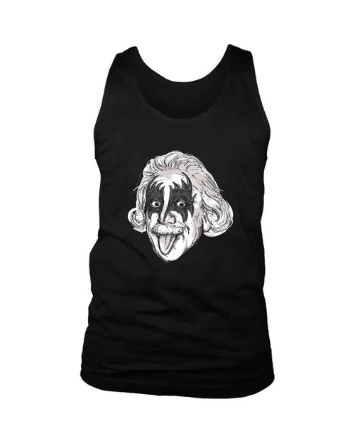 Kiss Einstein Man's Tank Top