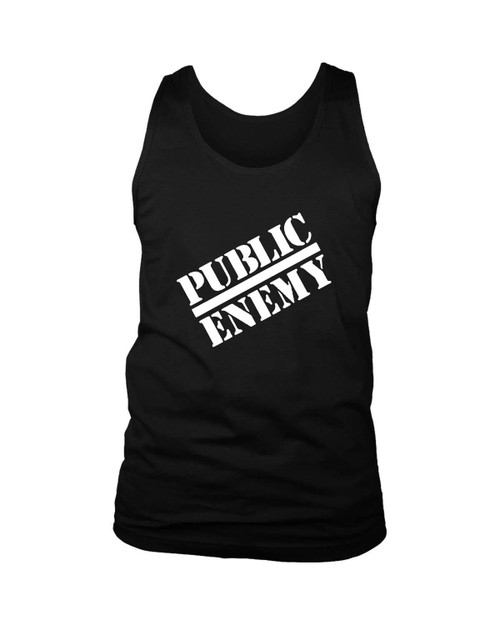 Public Enemy Logo Man's Tank Top