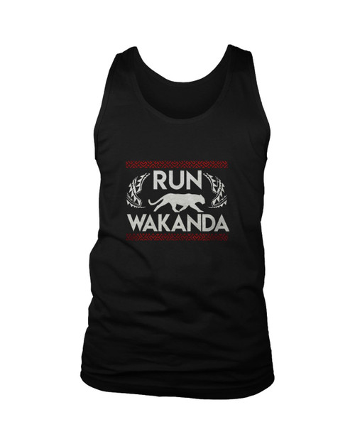 Run Wakanda Black Panther Man's Tank Top