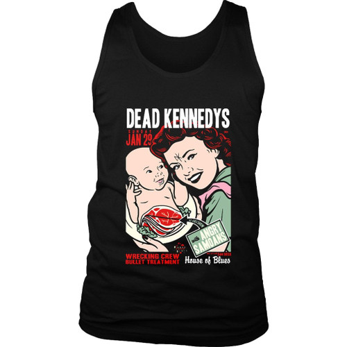 Dead Kennedys Angry Samoans Man's Tank Top