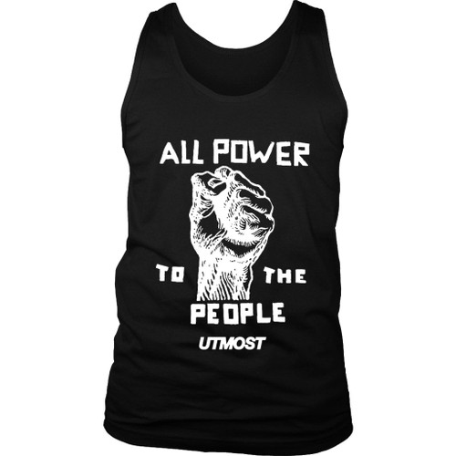 All Power To The People Utmost Man's Tank Top