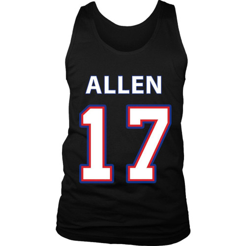 Josh Allen Jersey Man's Tank Top