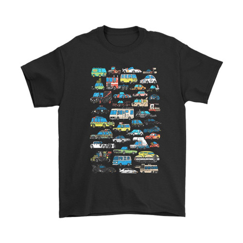 Famous Cars Ever Man's T-Shirt Tee