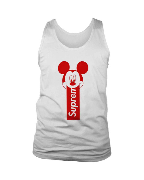 Supreme Mickey Mouse Funny Man's Tank Top