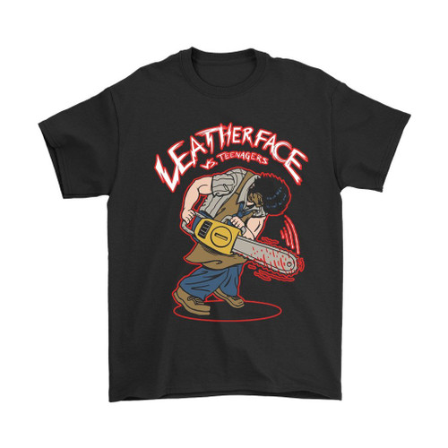 Leather Vs Teenagers Man's T-Shirt Tee