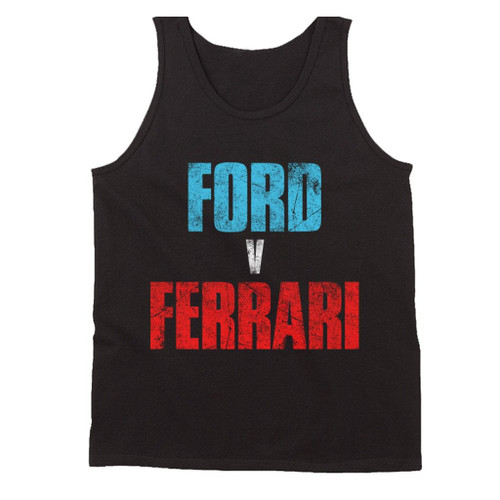 Ford V Ferrari Grunge Man's Tank Top