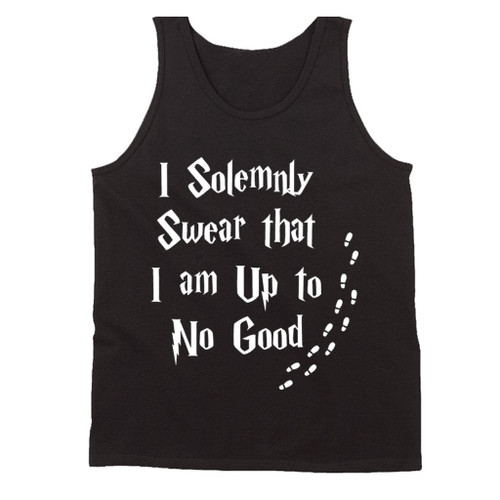 Harry Potter I Solemnly Swear That I Am Up To No Good Man's Tank Top