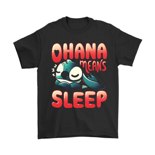 Ohana Means Sleep Man's T-Shirt Tee