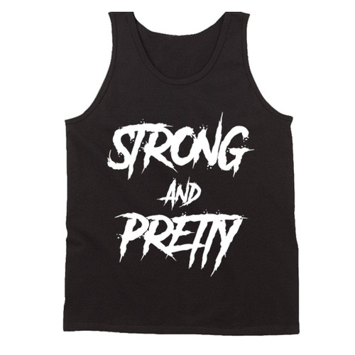 Strong And Pretty Funny Man's Tank Top