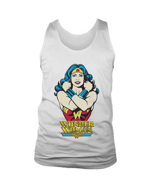 Wonder Woman Comic Man's Tank Top