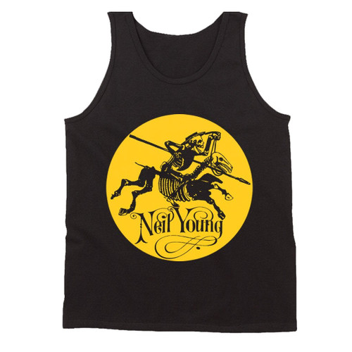 Neil Young El Caballo Loco Man's Tank Top