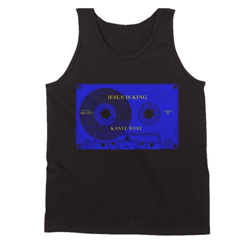 Kanye West Jesus Is King Cassette Tape Man's Tank Top