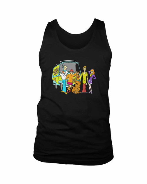 Scooby Doo Mystery Squad Character Man's Tank Top