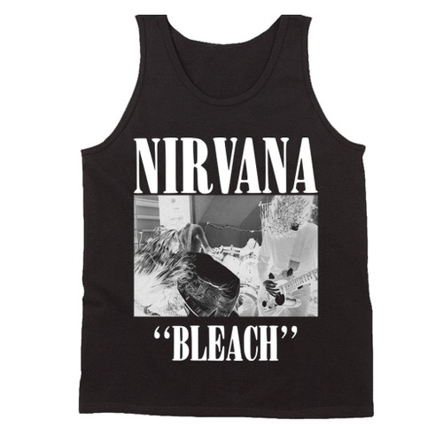 Nirvana Bleach Cover Album Man's Tank Top