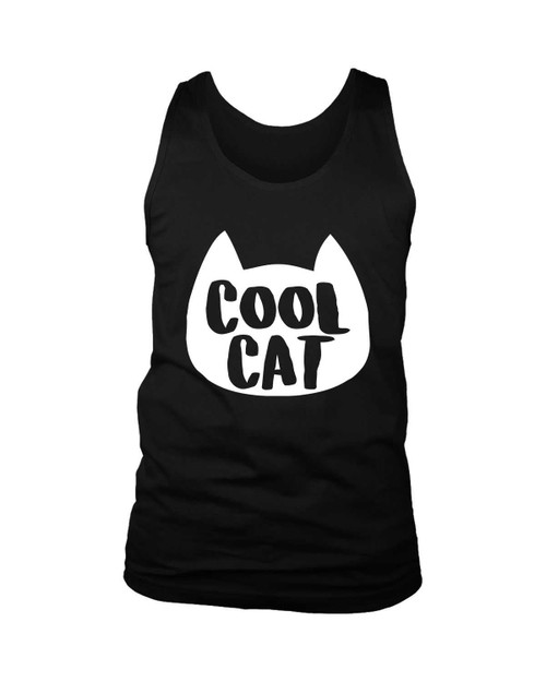 Cool Cat Man's Tank Top