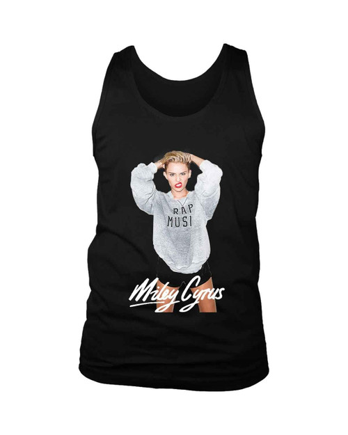 Miley Cyrus Man's Tank Top