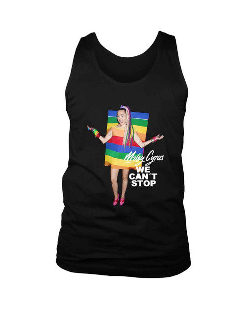 Miley Cyrus We Cant Stop Man's Tank Top