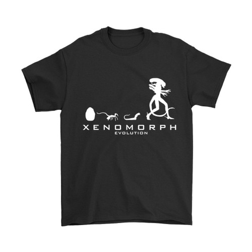 Xenomorph Evolution Alien Man's T-Shirt Tee